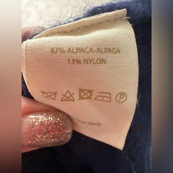 Free People Blue Women’s Oversized Light Cardigan Sweater - Picture 8 of 11